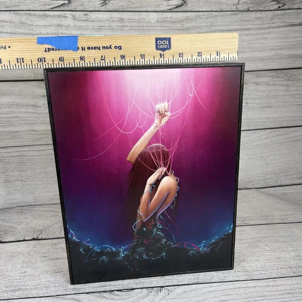 Charlie Bowater Breakaway Mini Art Block Framed Print 10x12
